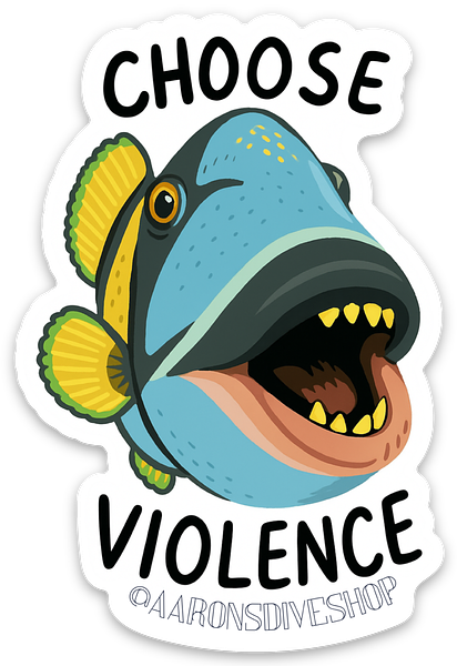 Choose Violence Sticker