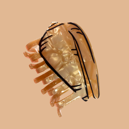 Textile Cone Hair Claw