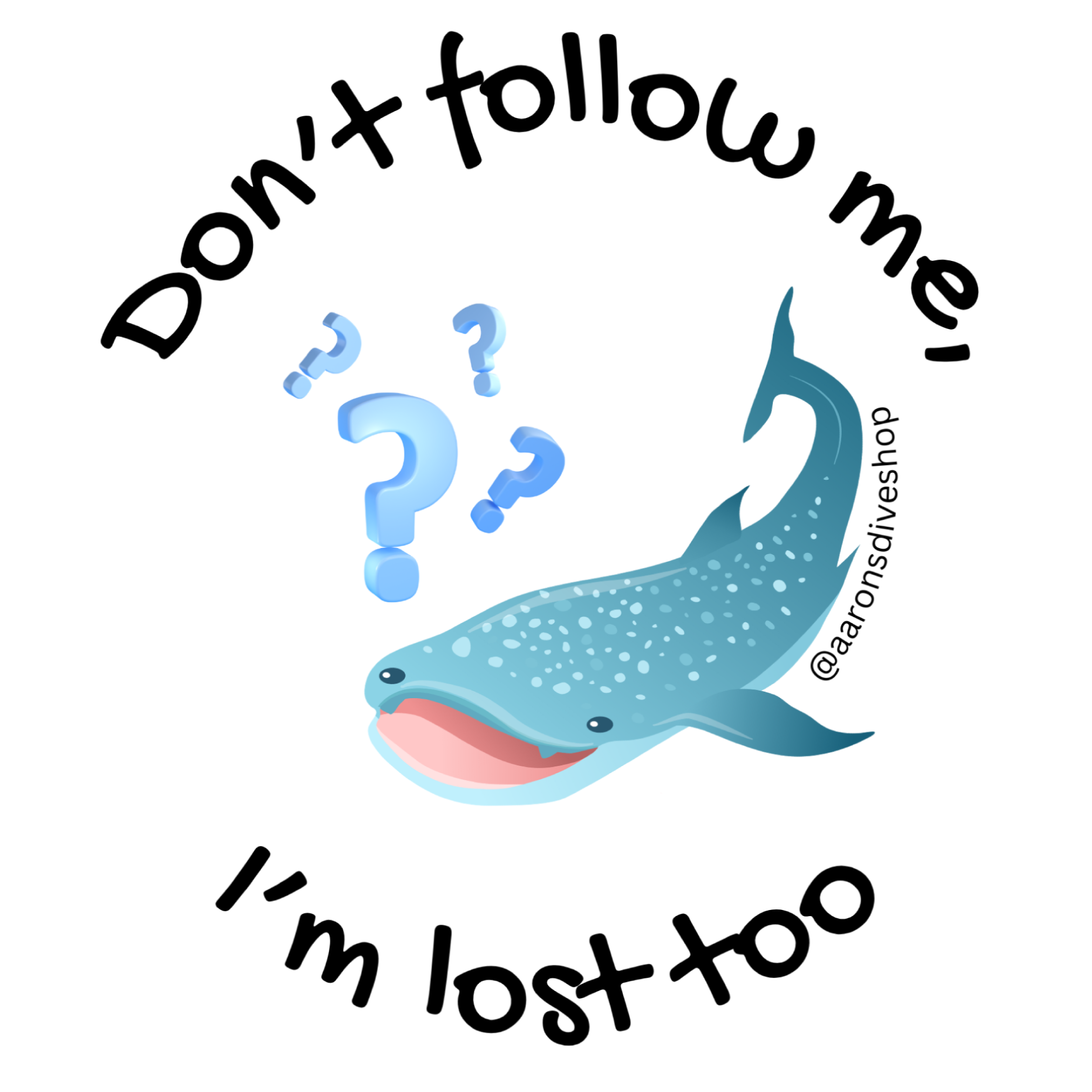 I'm Lost Too Bumper Sticker