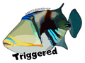 Triggered Sticker